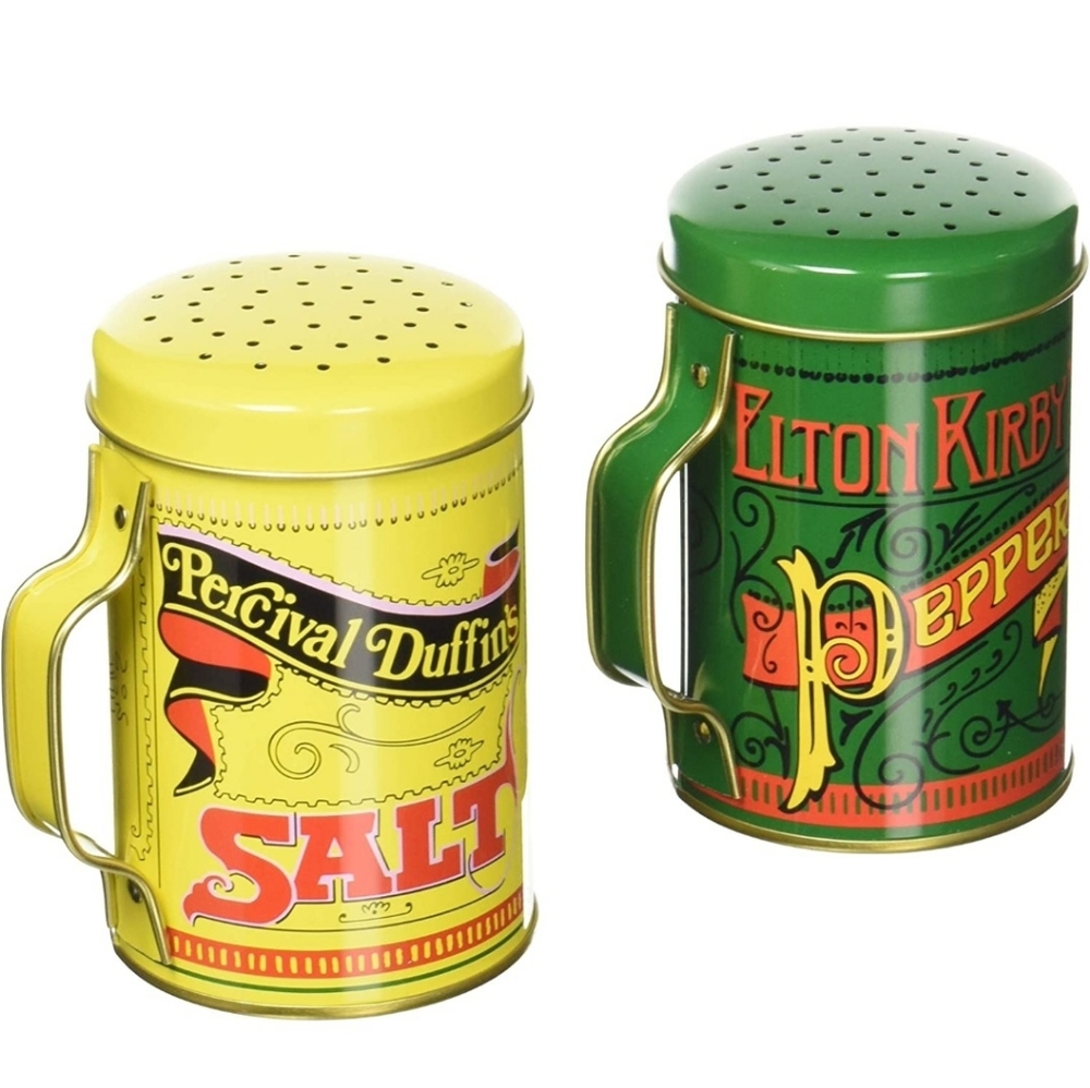 🎉Salt and Pepper Shaker Set, 4in/10cm and holds 10oz, Multicolor.